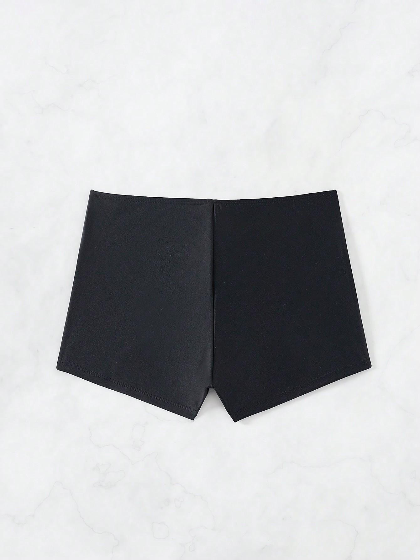 czarny DÓŁ OD BIKINI szorty