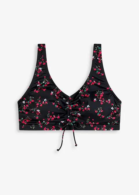 CZARNA GÓRA OD BIKINI PRINT