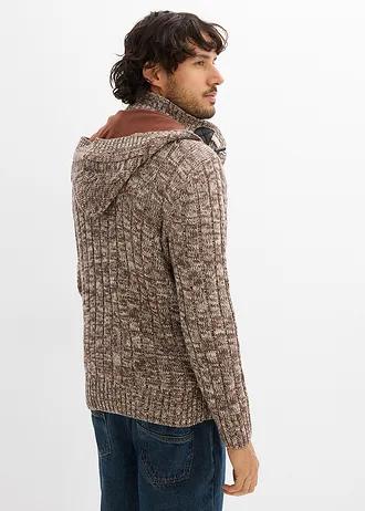 GRUBY SWETER Z KAPTUREM