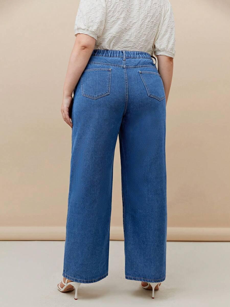 spodnie jeans zdobienie