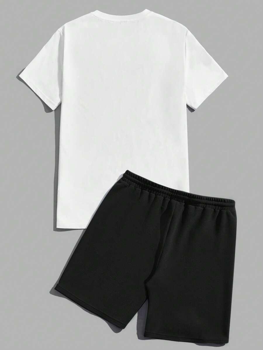 t-shirt spodenki komplet 