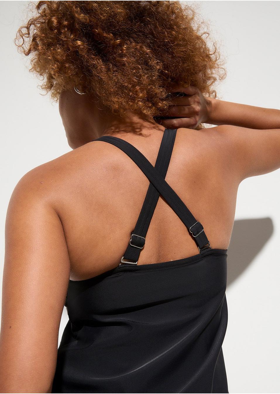 CZARNA GÓRA OD BIKINI TANKINI 