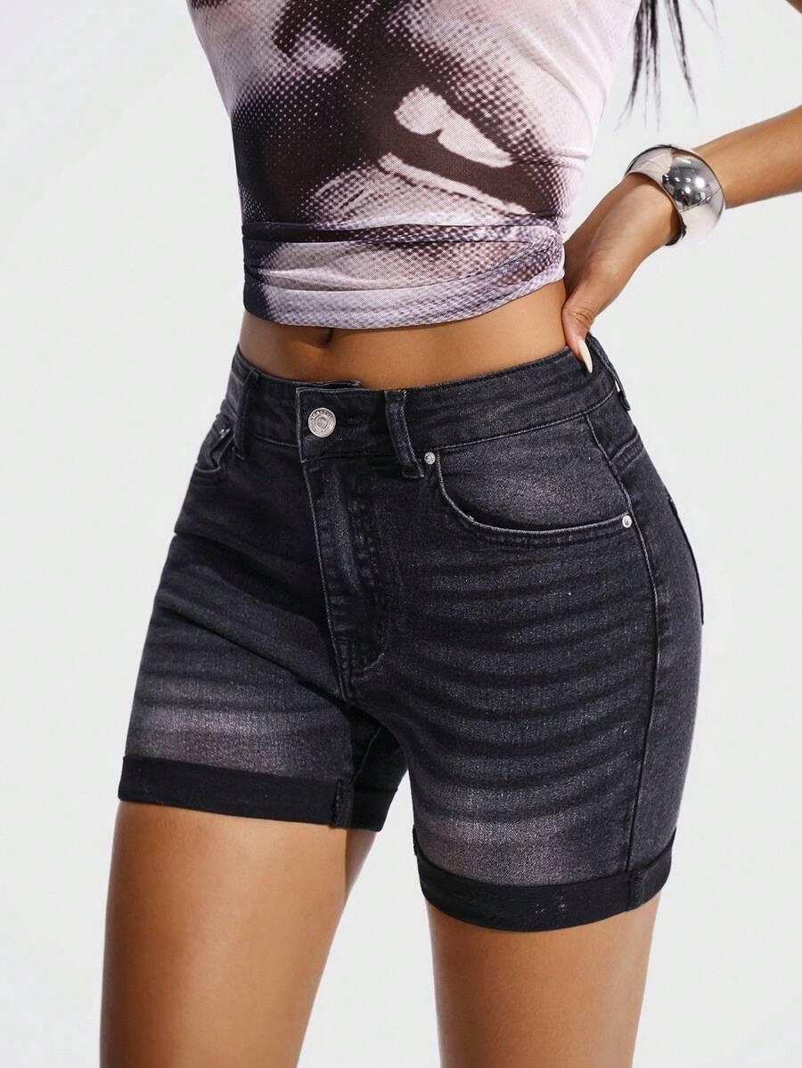 spodenki jeans casual 