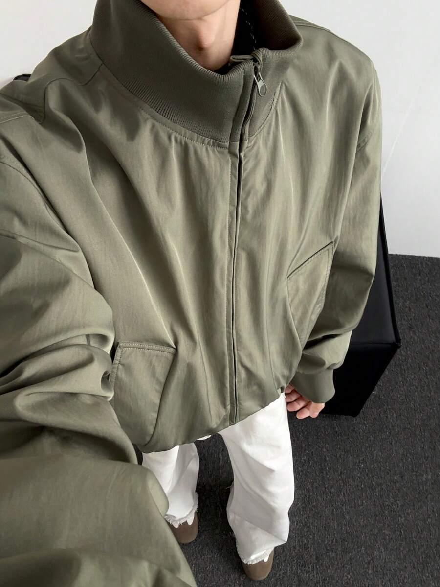 zielona kurtka bomber