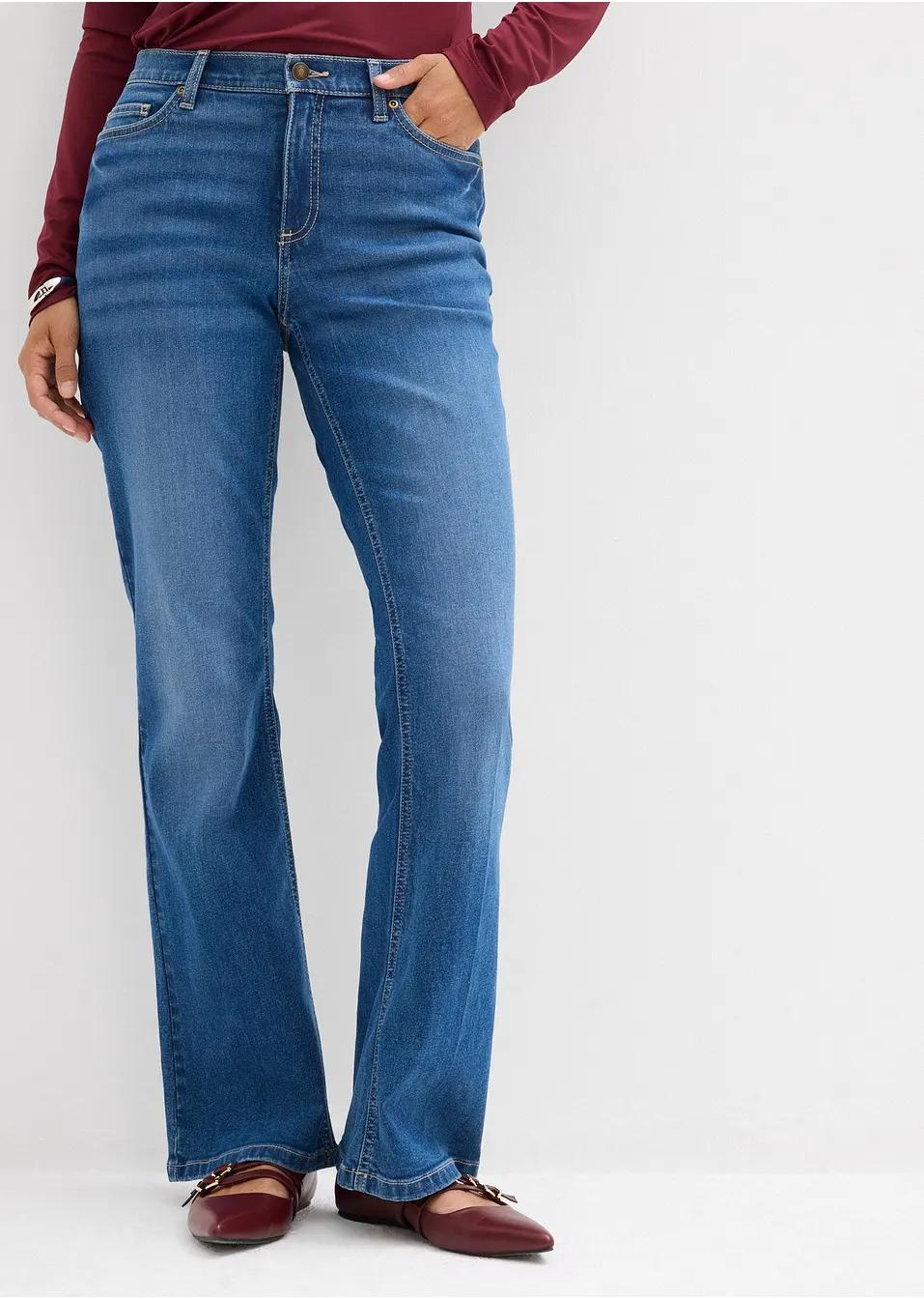 SPODNIE JEANSOWE DAMSKIE