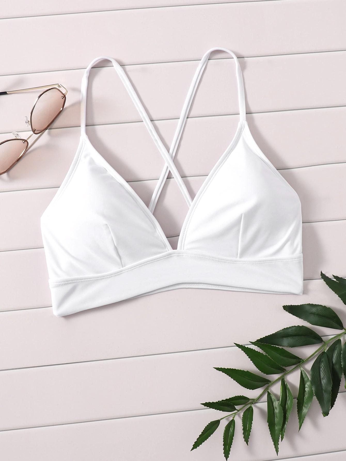 biała góra od bikini