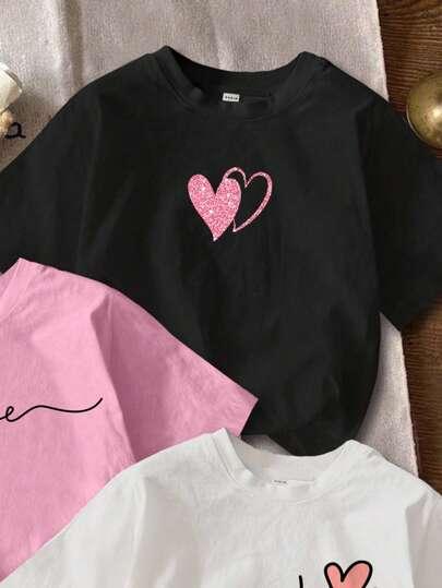 t-shirt casual 3-pack