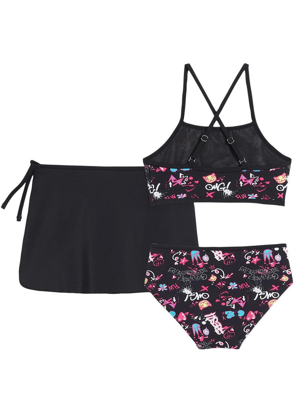 góra od bikini print 