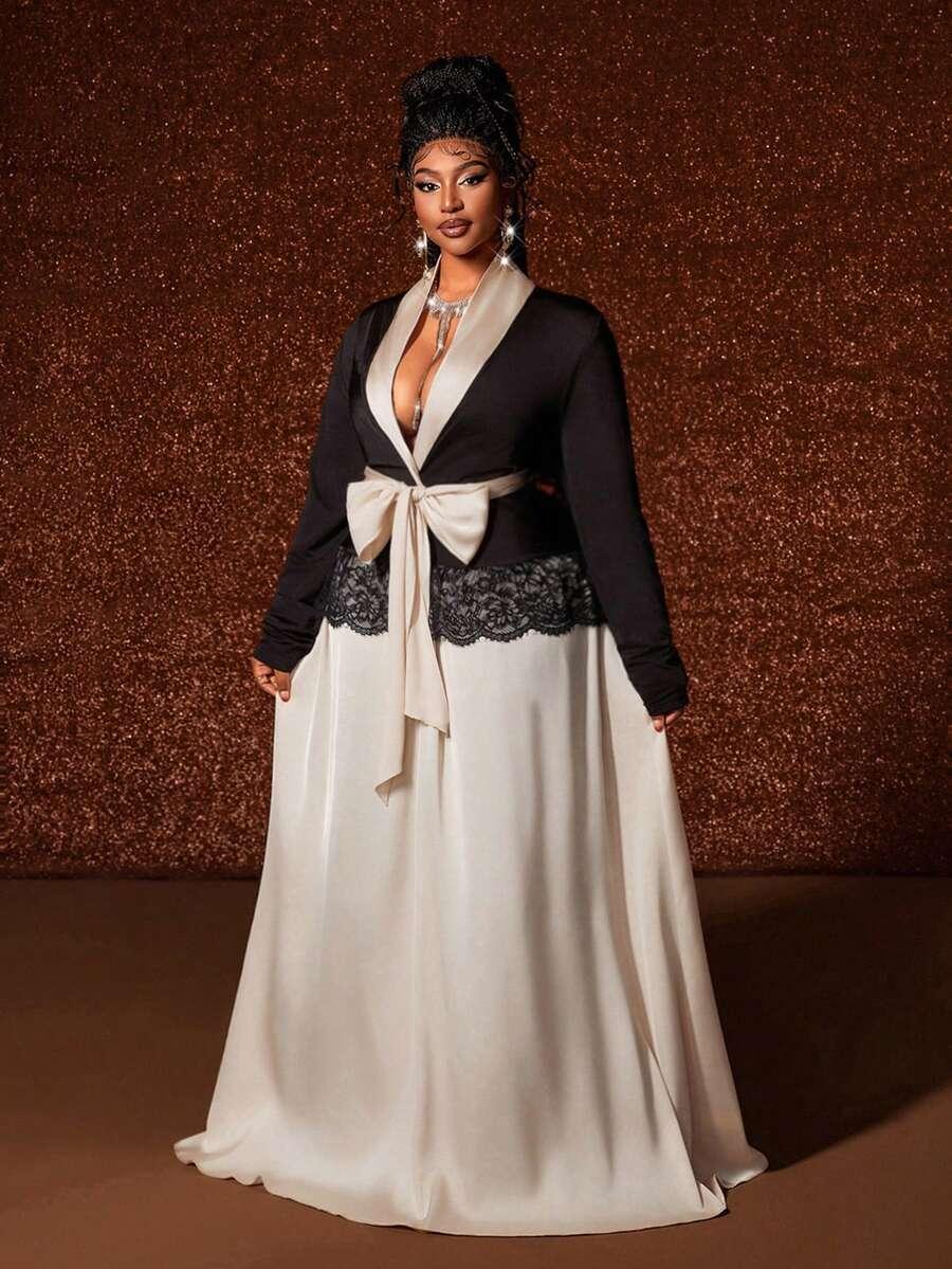 MAXI SUKIENKA ŁĄCZENIE