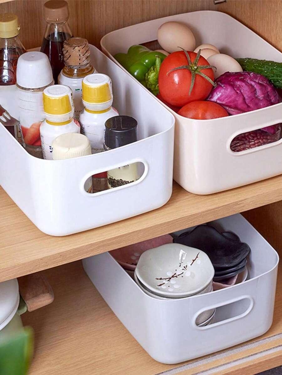 białe pojemniki kuchenne 2-pack