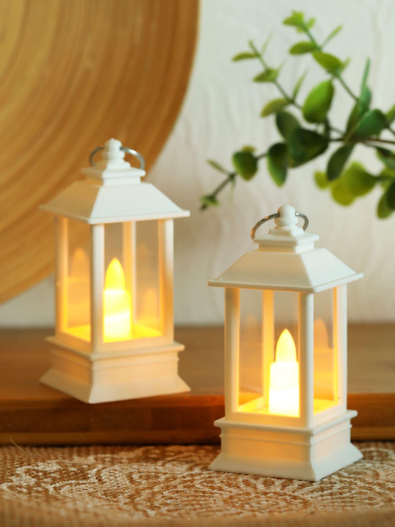 biała lampka nocna 4-pack
