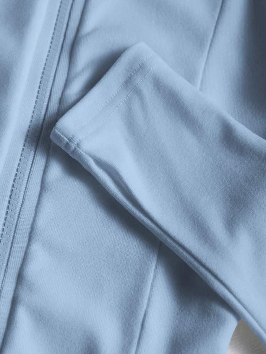 NIEBIESKA BLUZA zamek
