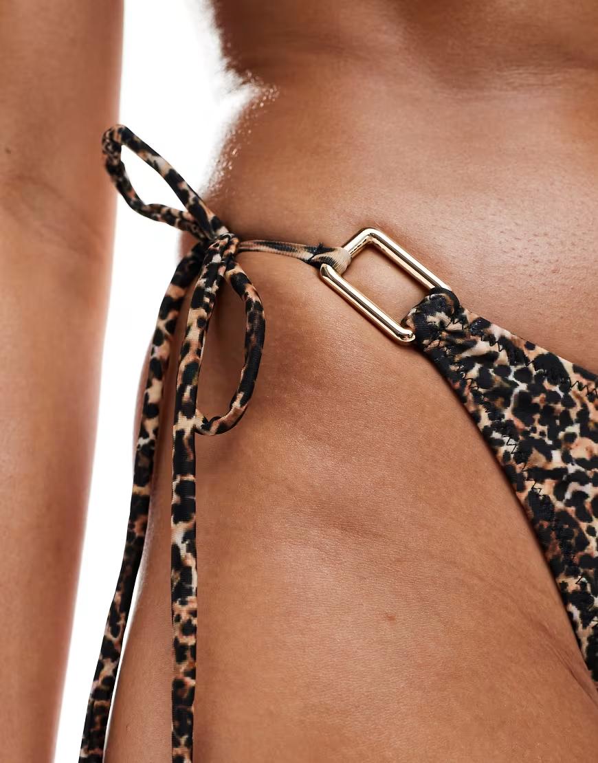 DÓŁ OD BIKINI ANIMAL PRINT