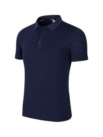 GRANATOWA KOSZULKA POLO 