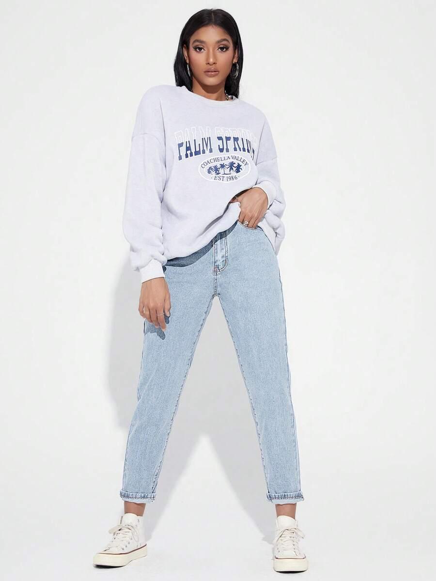 NIEBIESKIE SPODNIE JEANS