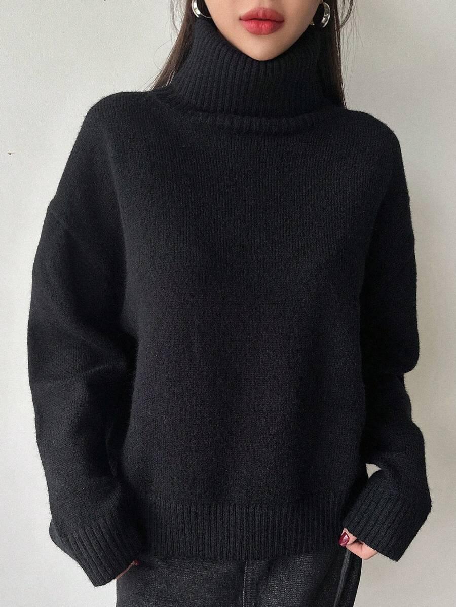 CZARNY SWETER GOLF