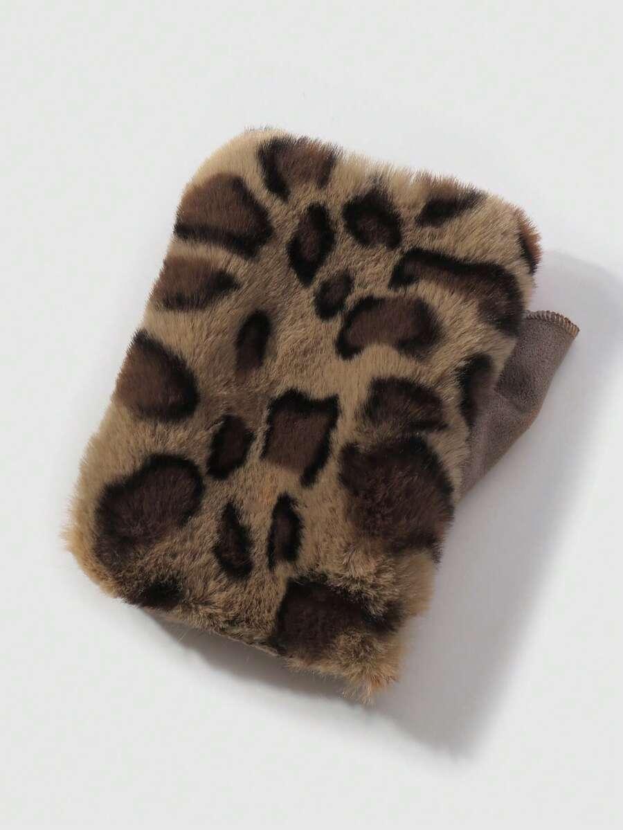 RĘKAWICZKI MITENKI animal print