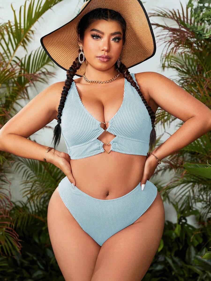 NIEBIESKI KOMPLET BIKINI 