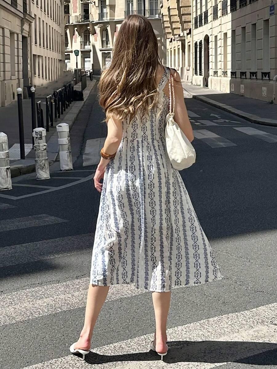 MIDI SUKIENKA PRINT