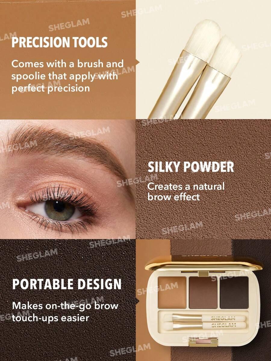 PALETKA CIENI DO BRWI 102 ASH BROWN