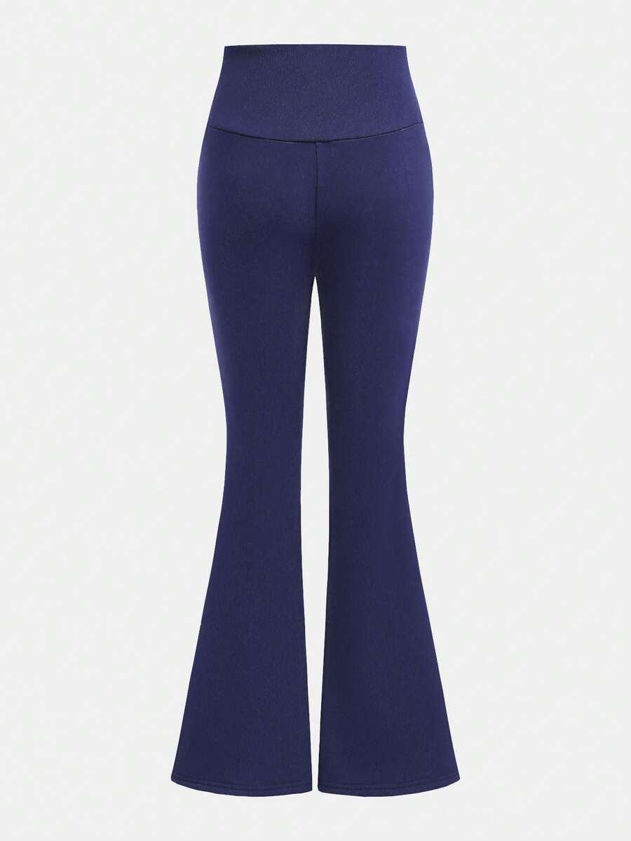 ocieplane legginsy dzwony 2 pack