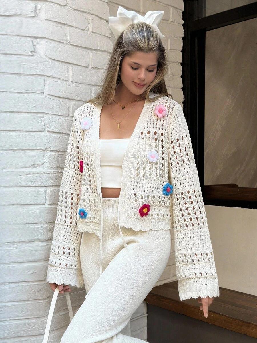 SWETER SPODNIE KOMPLET