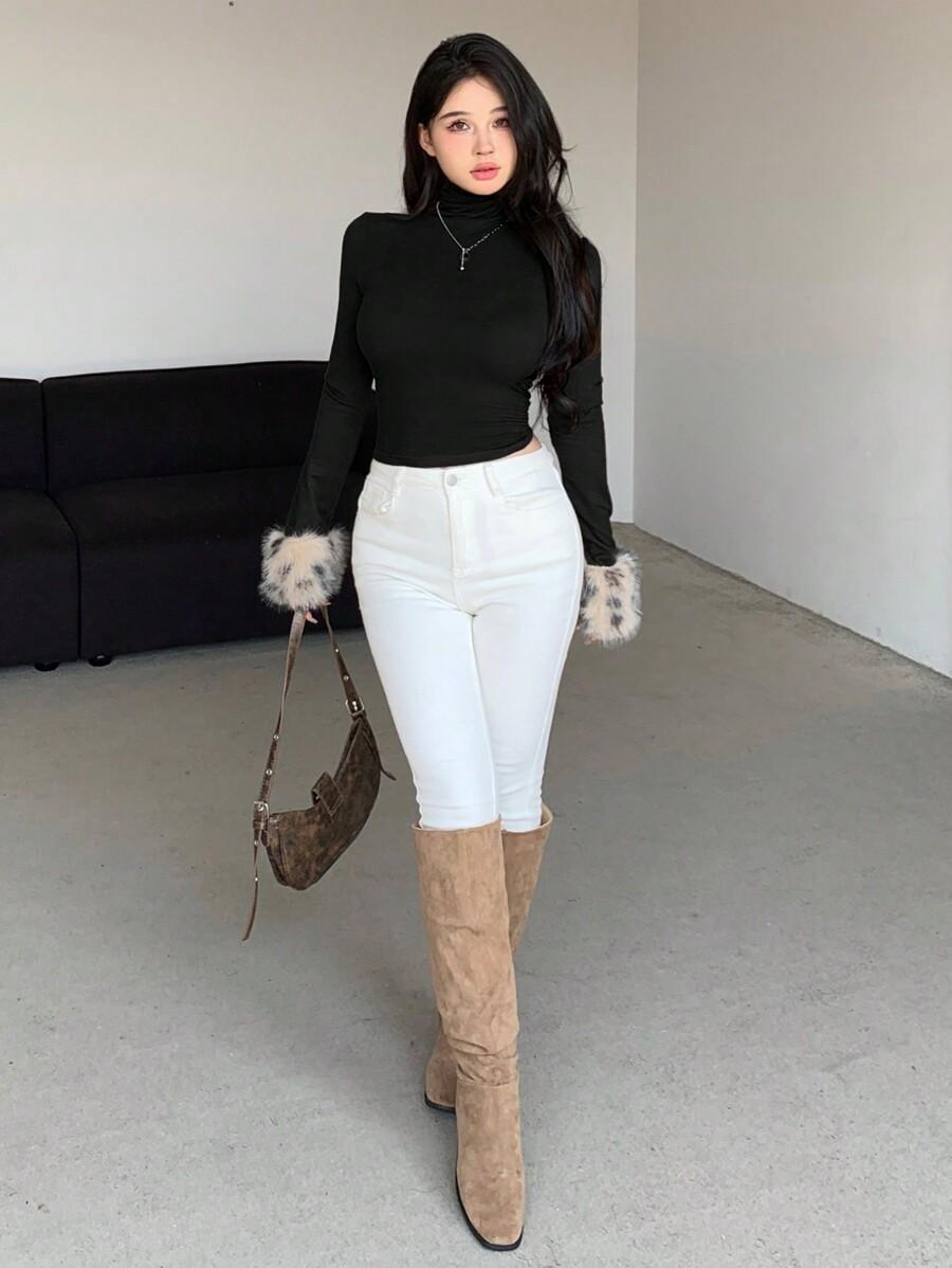 CZARNY SWETER GOLF