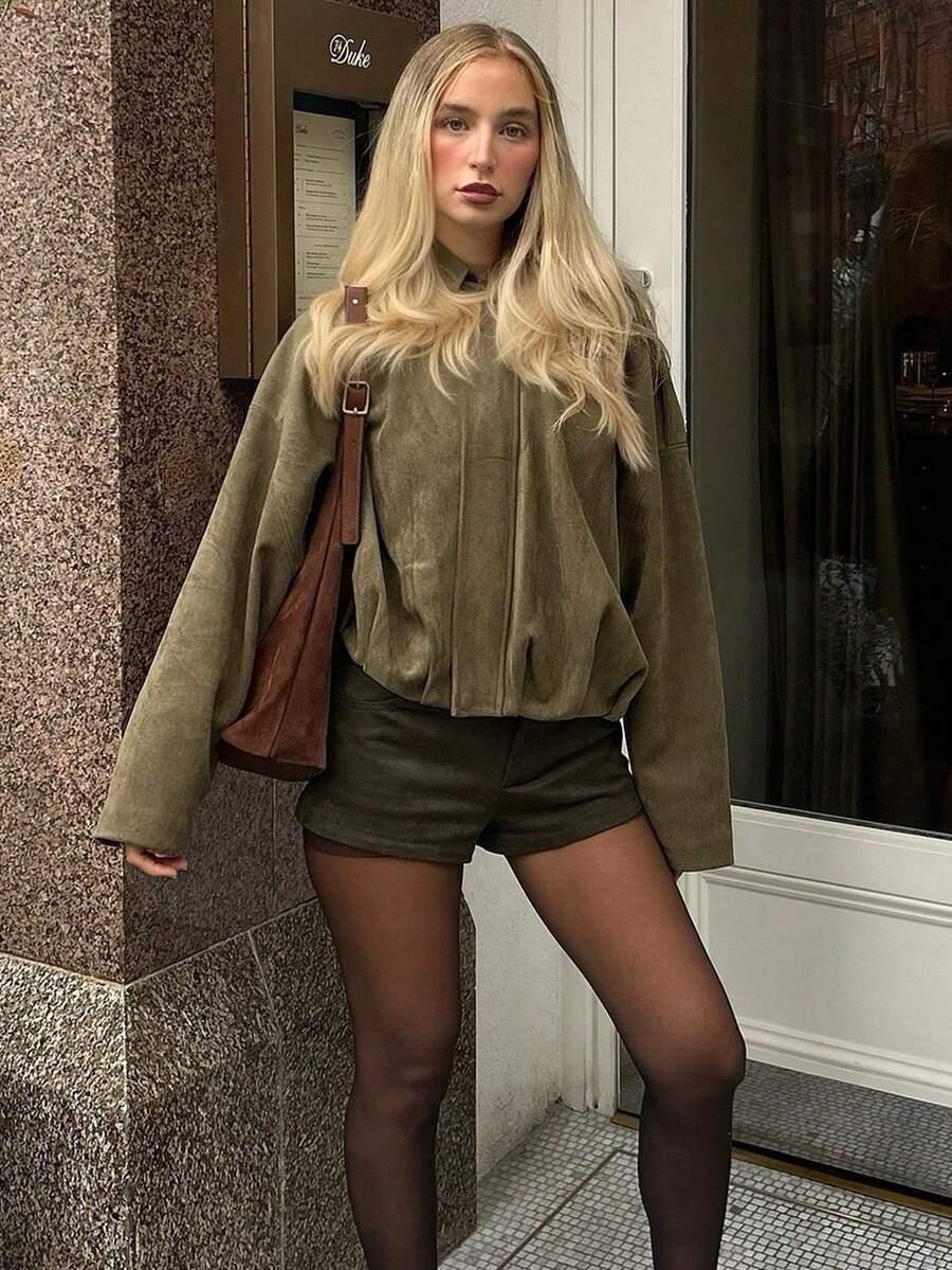 ZIELONA KURTKA BOMBER 