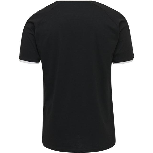 czarna klasyczna koszulka sportowa logo