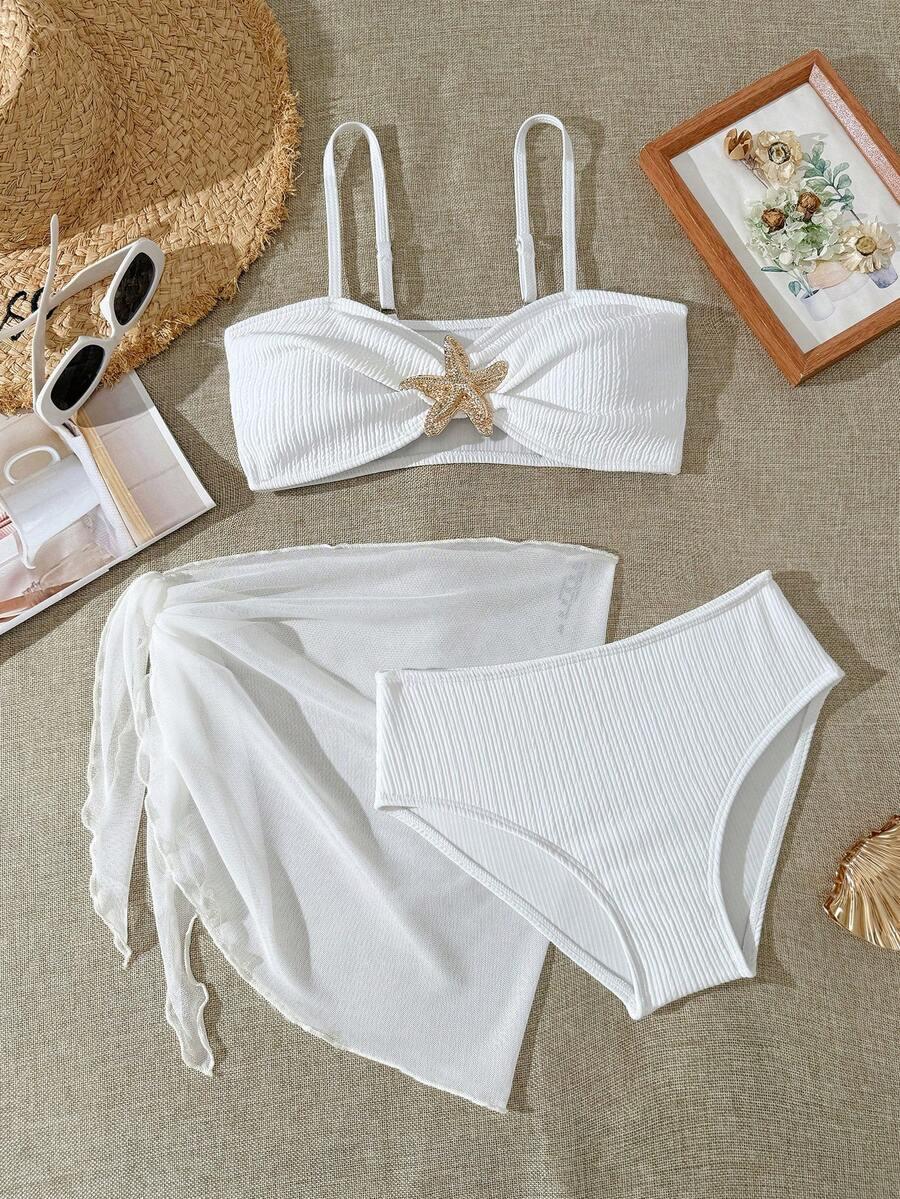 TRZYCZĘŚCIOWE BIKINI DZIEWCZĘCE