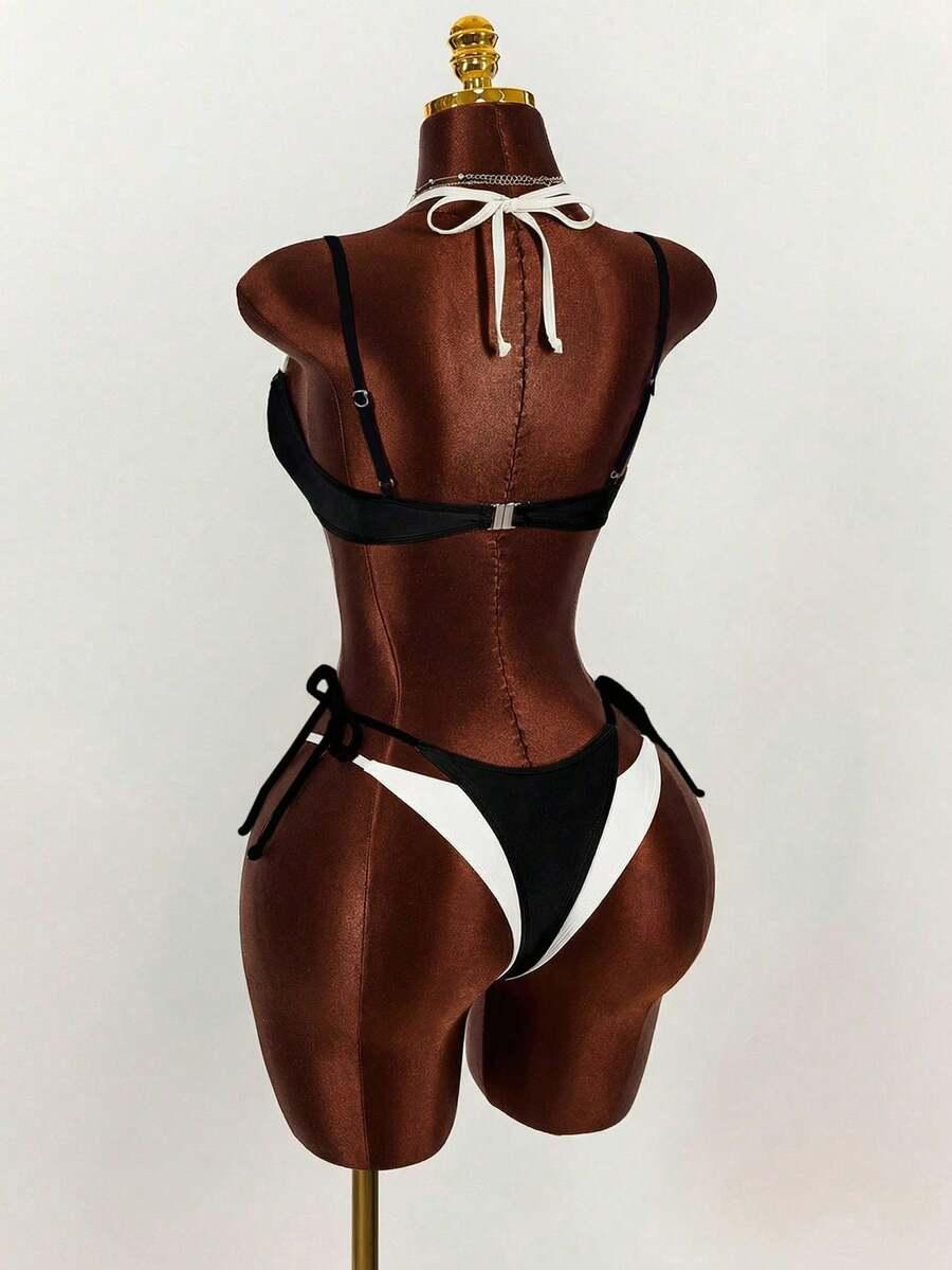dwuczęściowy kostium kąpielowy bikini