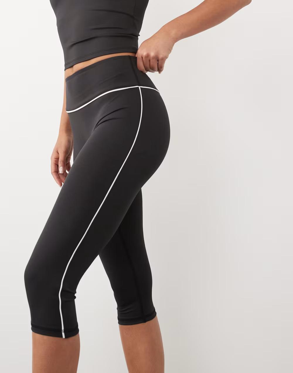 CZARNE SPORTOWE LEGGINSY