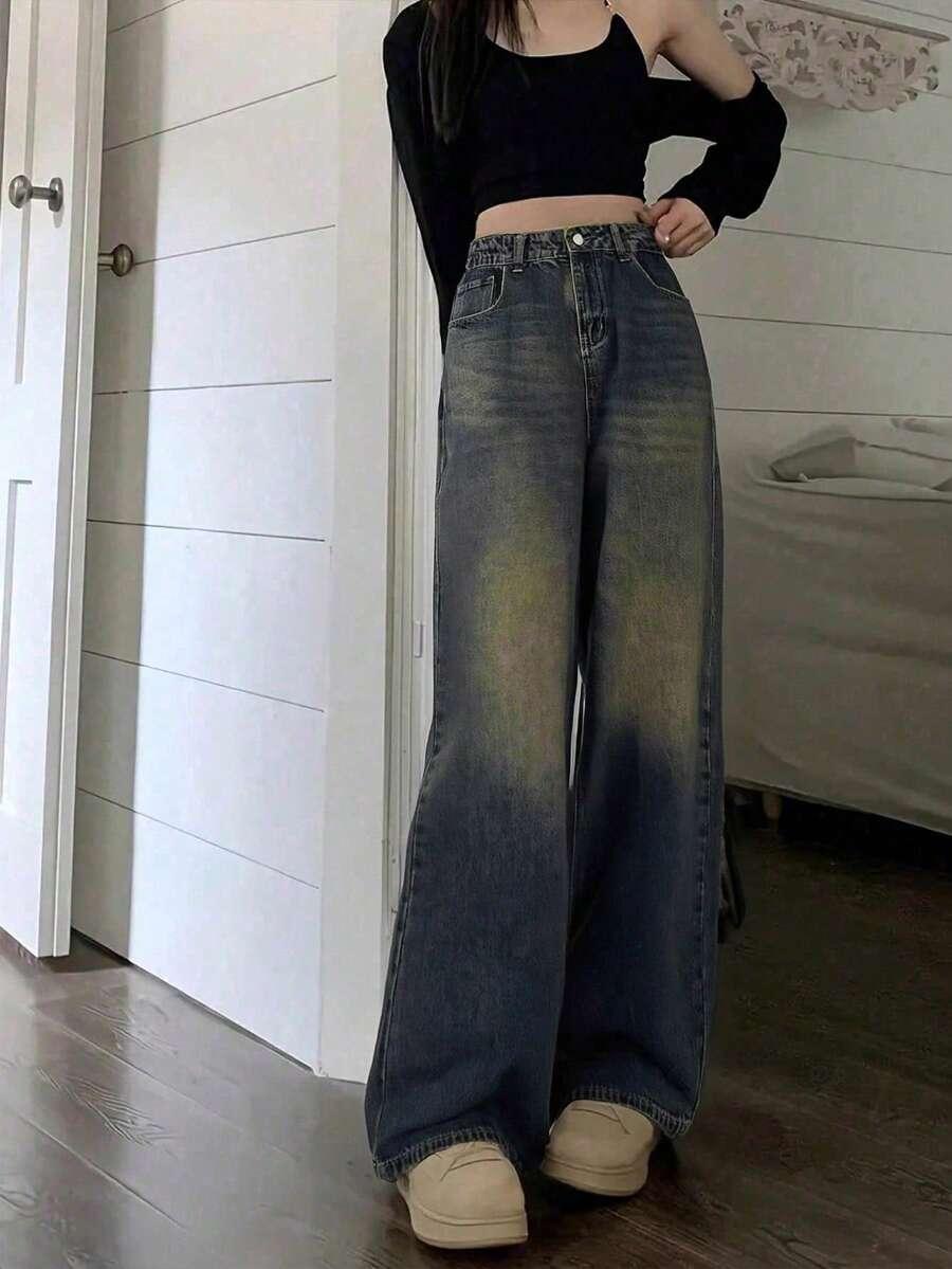 SPODNIE JEANS KIESZENIE 