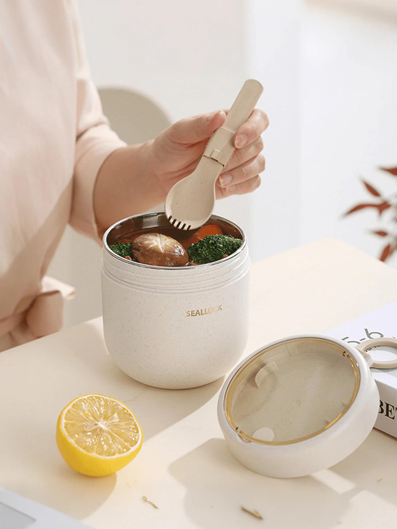 BEŻOWY LUNCH BOX WIDELEC