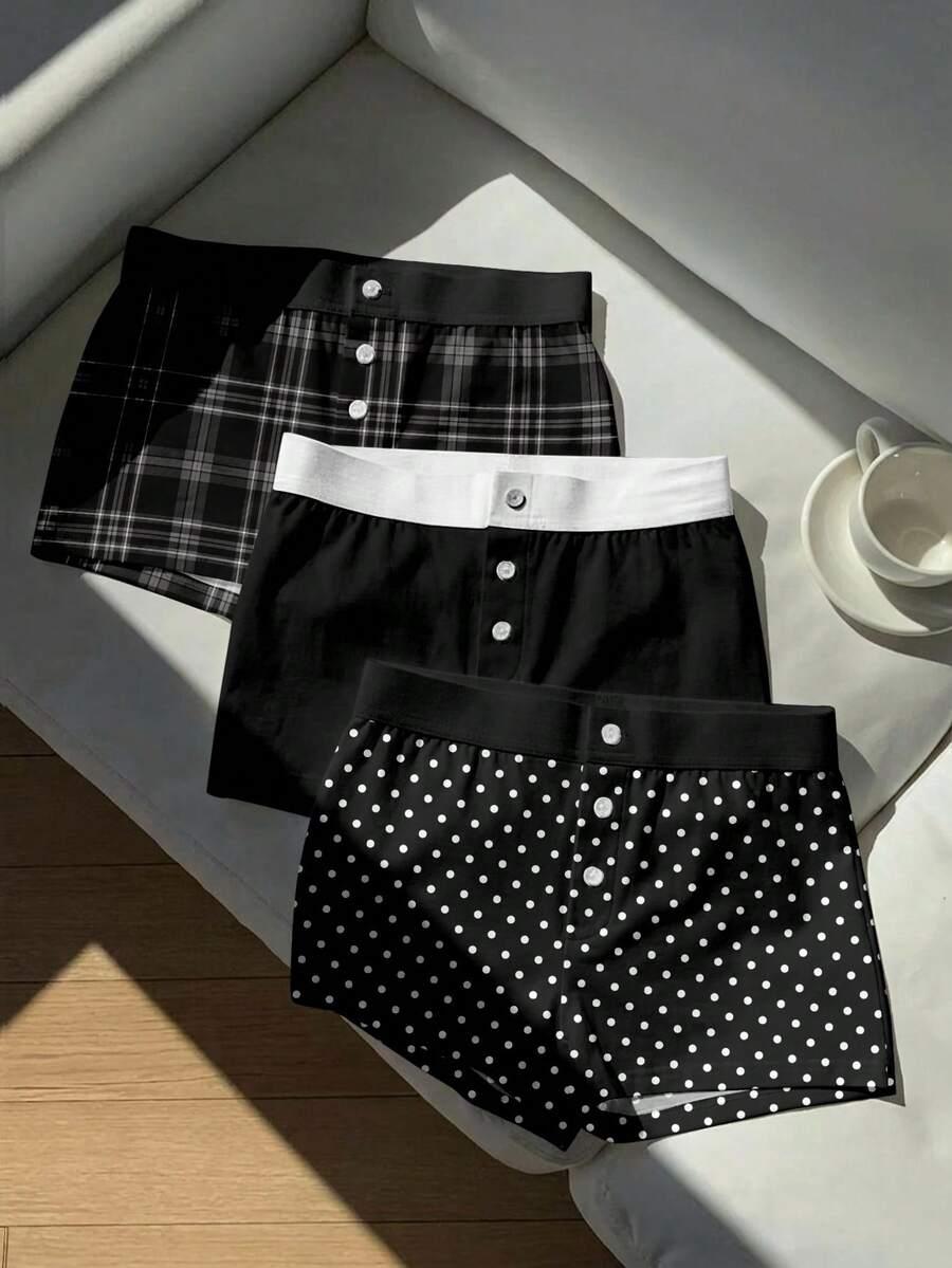 spodenki wzór 3-pack