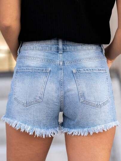 spodenki jeans kieszenie