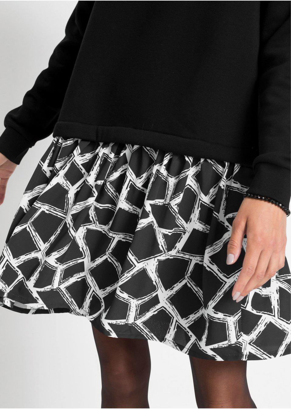 BLUZA ZE SPÓDNICĄ 2W1