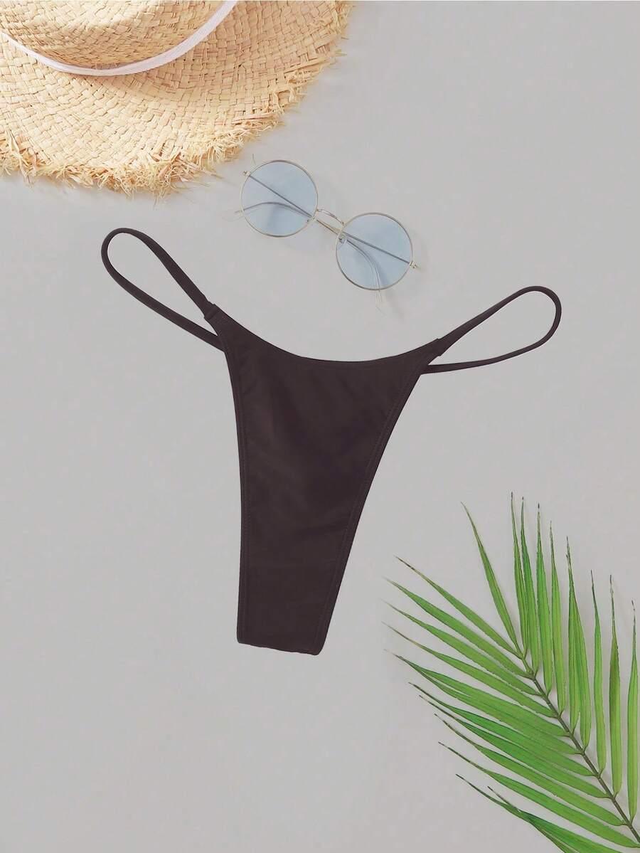 BRĄZOWY DÓŁ OD BIKINI