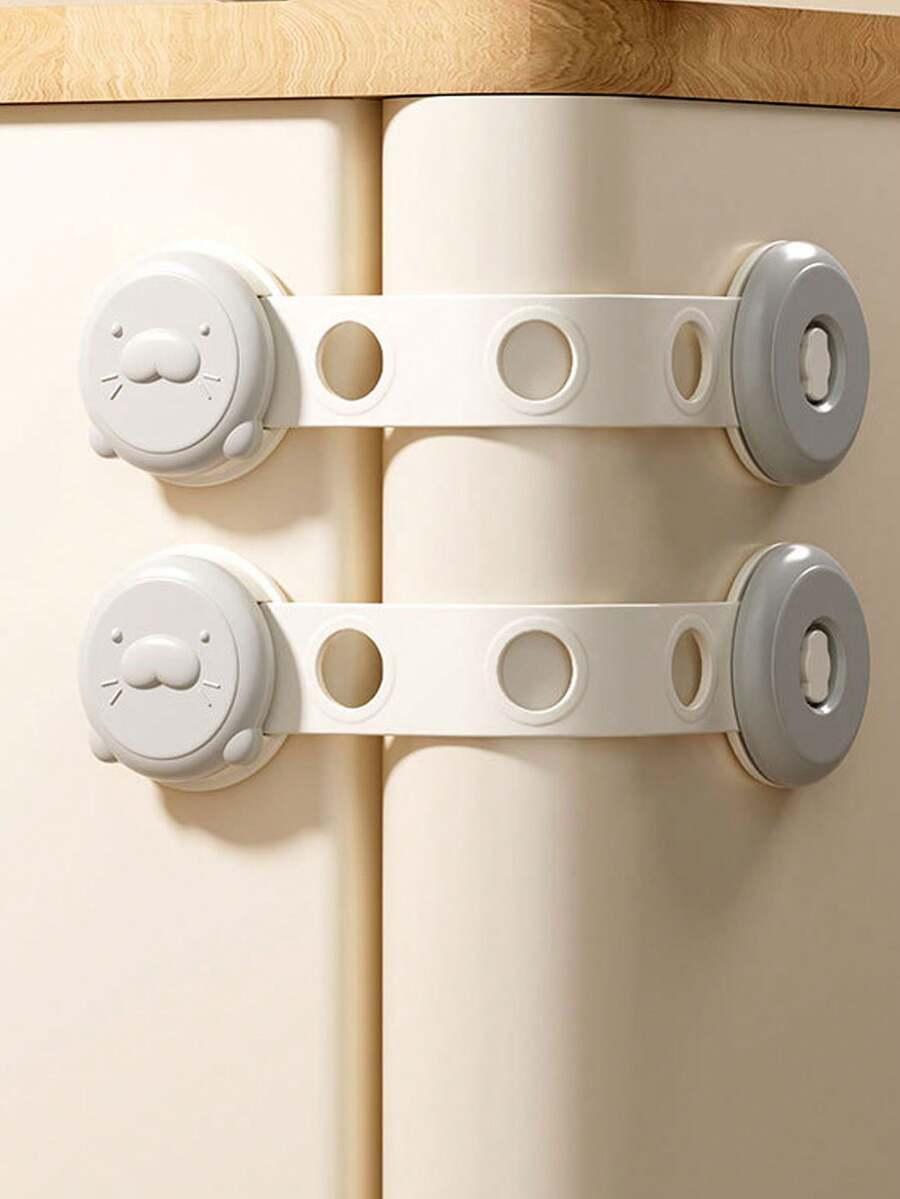 beżowe ZABEZPIECZENIE DO szafek 3-pack