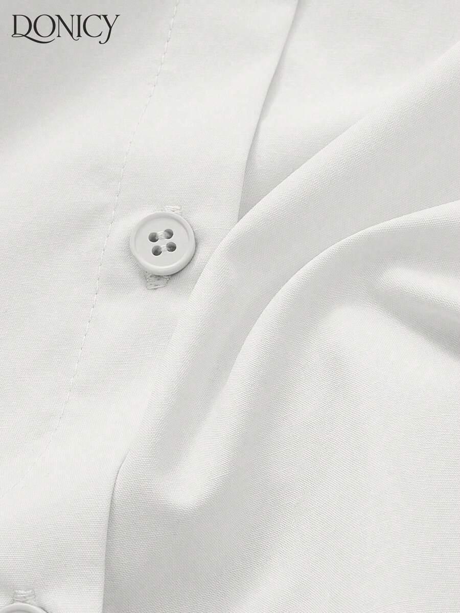 biała koszula bufiasty rękaw