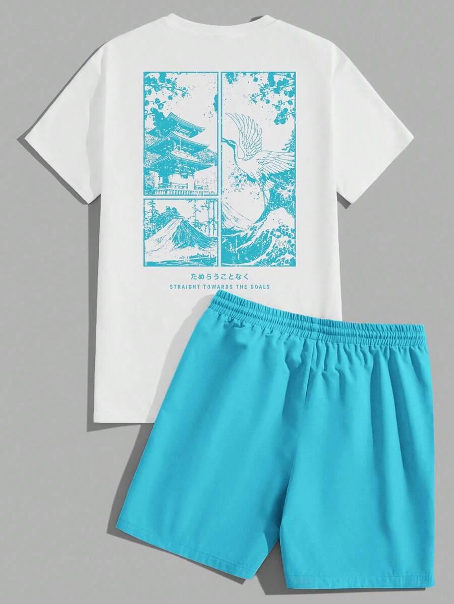 t-shirt spodenki komplet