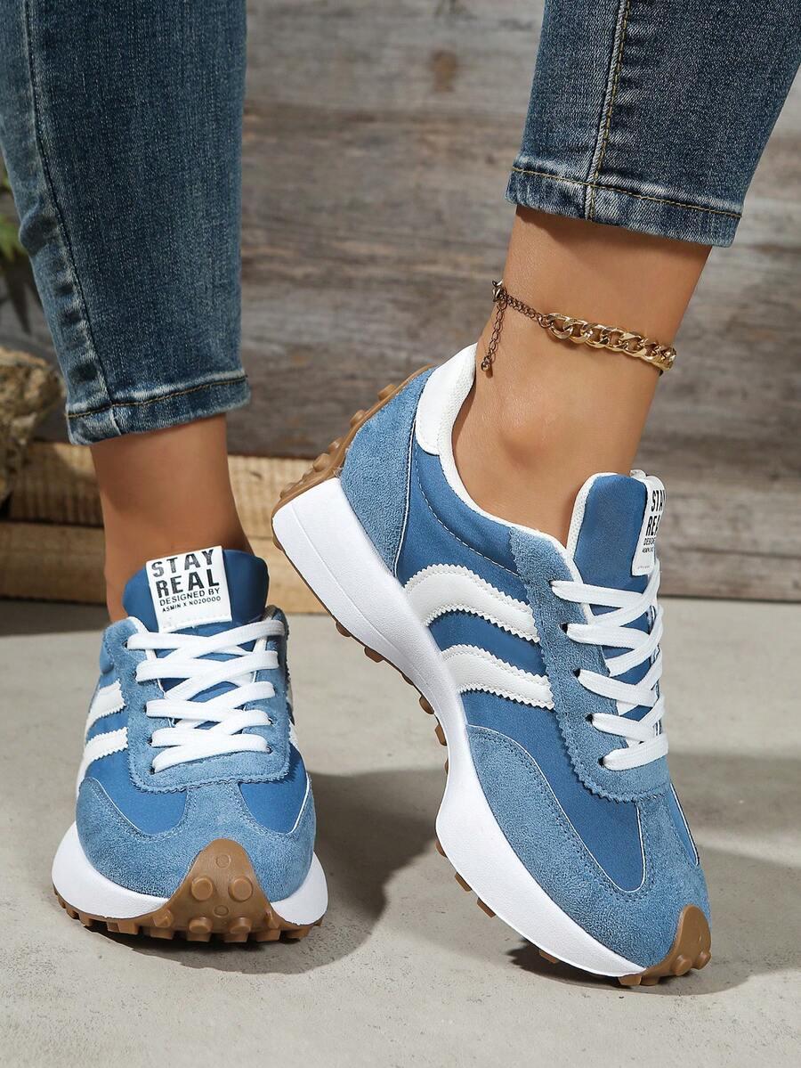NIEBIESKIE DAMSKIE BUTY SPORTOWE