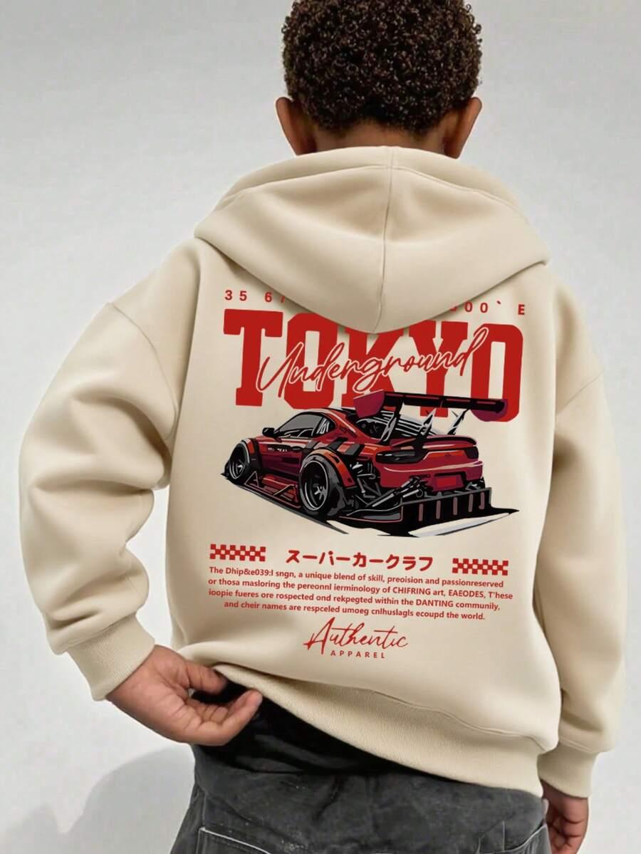 zółta bluza nadruk