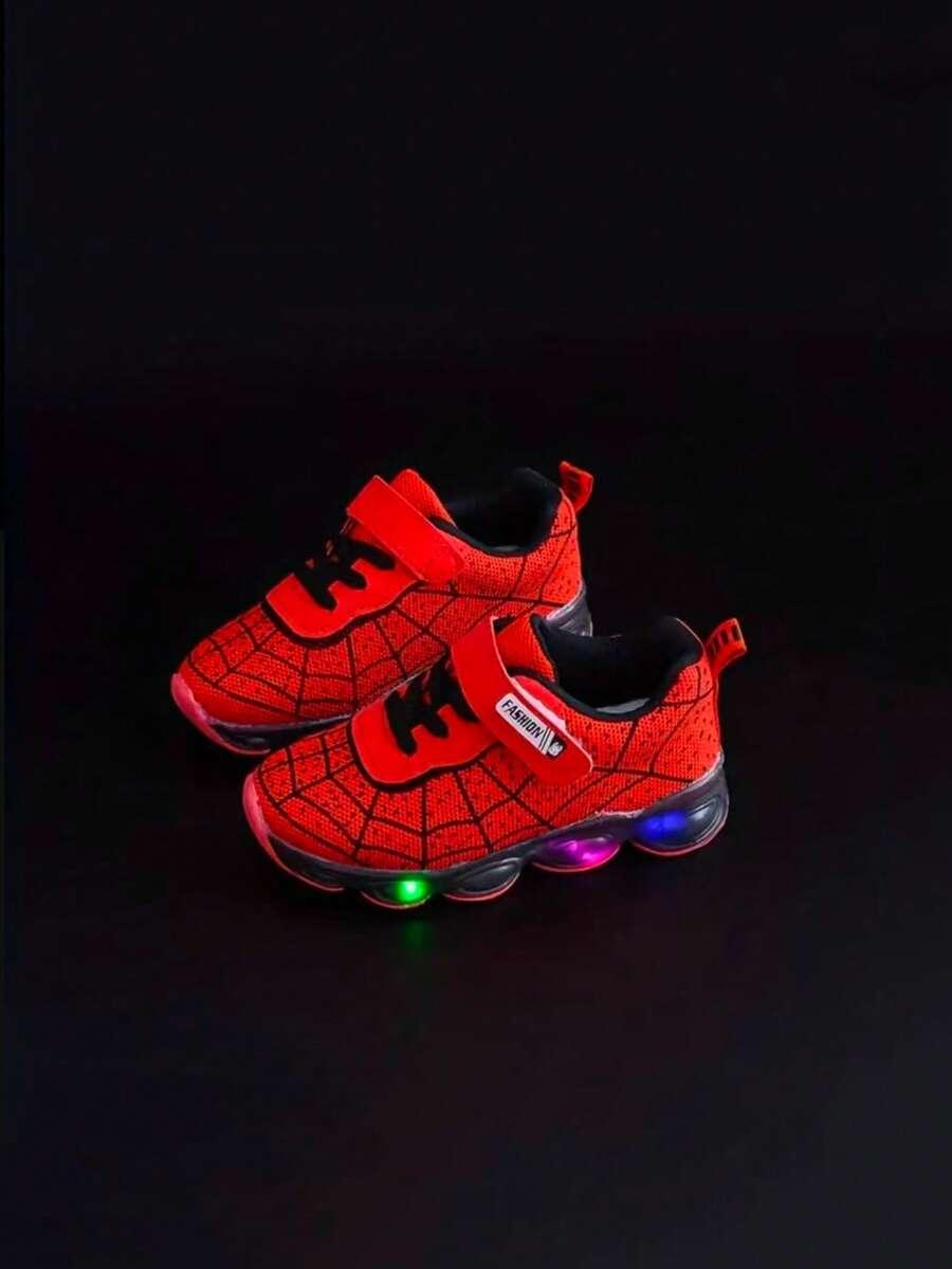 buty sportowe na rzepy led