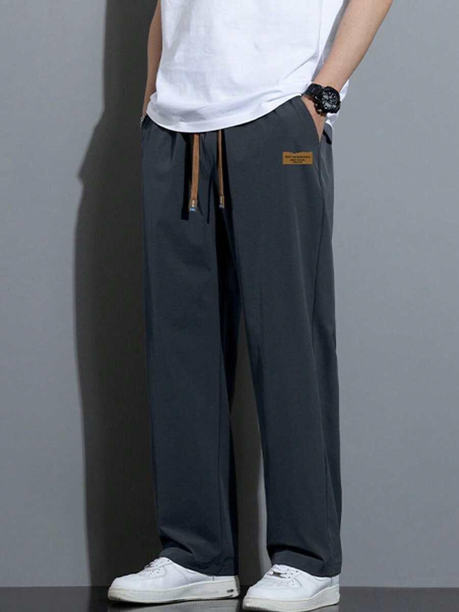 SZARE SPODNIE CASUAL