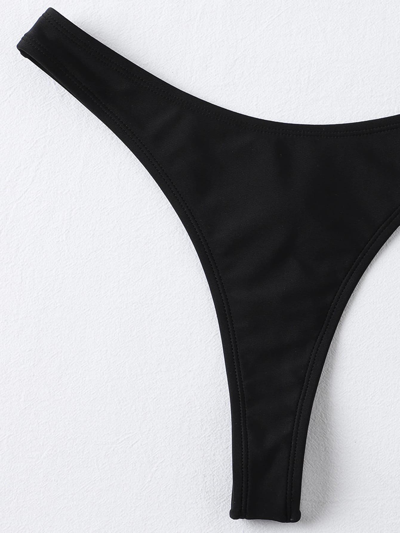 CZARNY DÓŁ OD BIKINI 