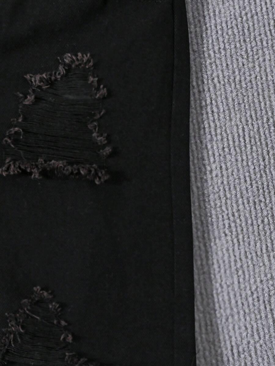T-SHIRT SPODENKI JEANS KOMPLET