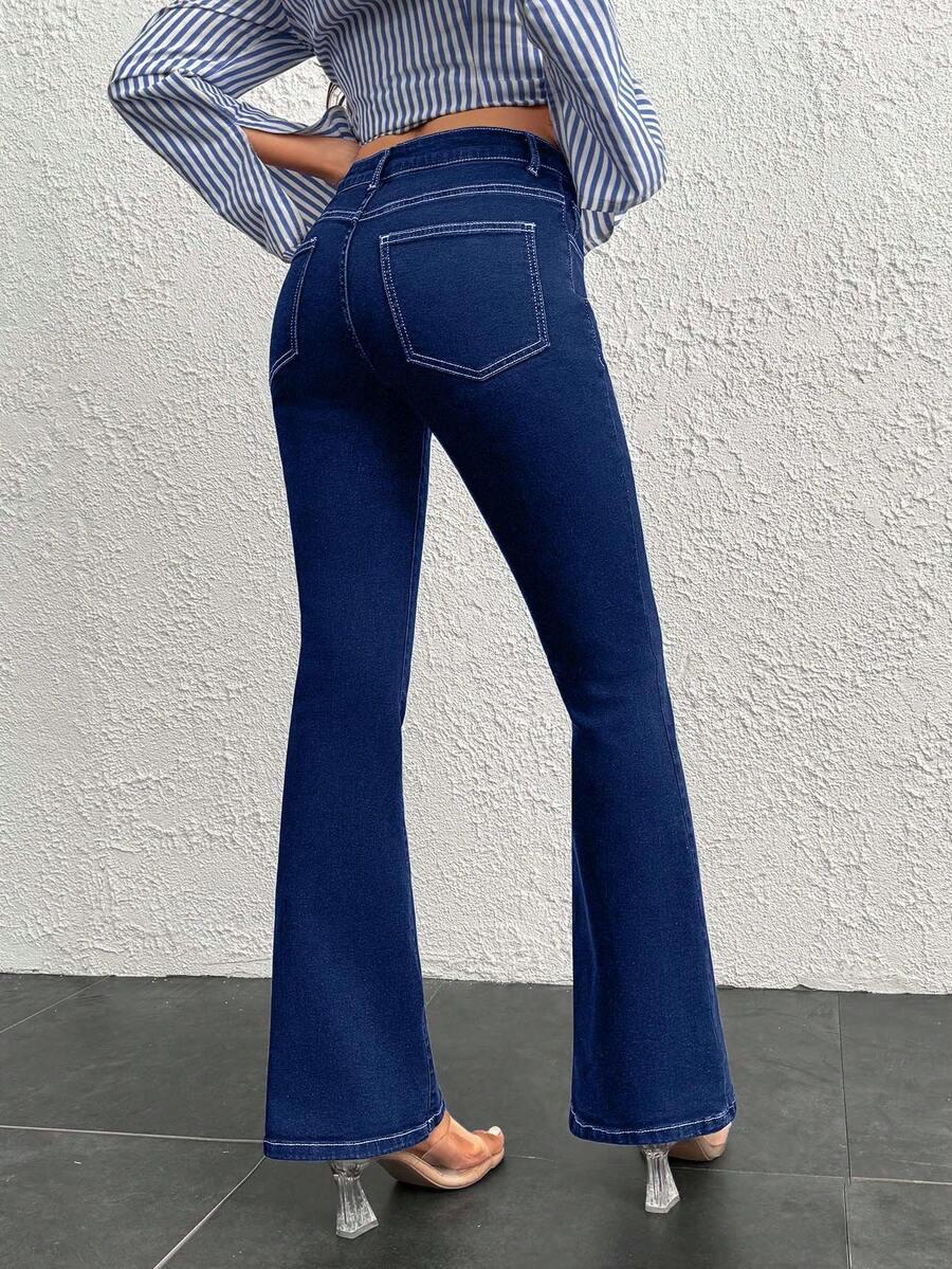 NIEBIESKIE SPODNIE JEANS