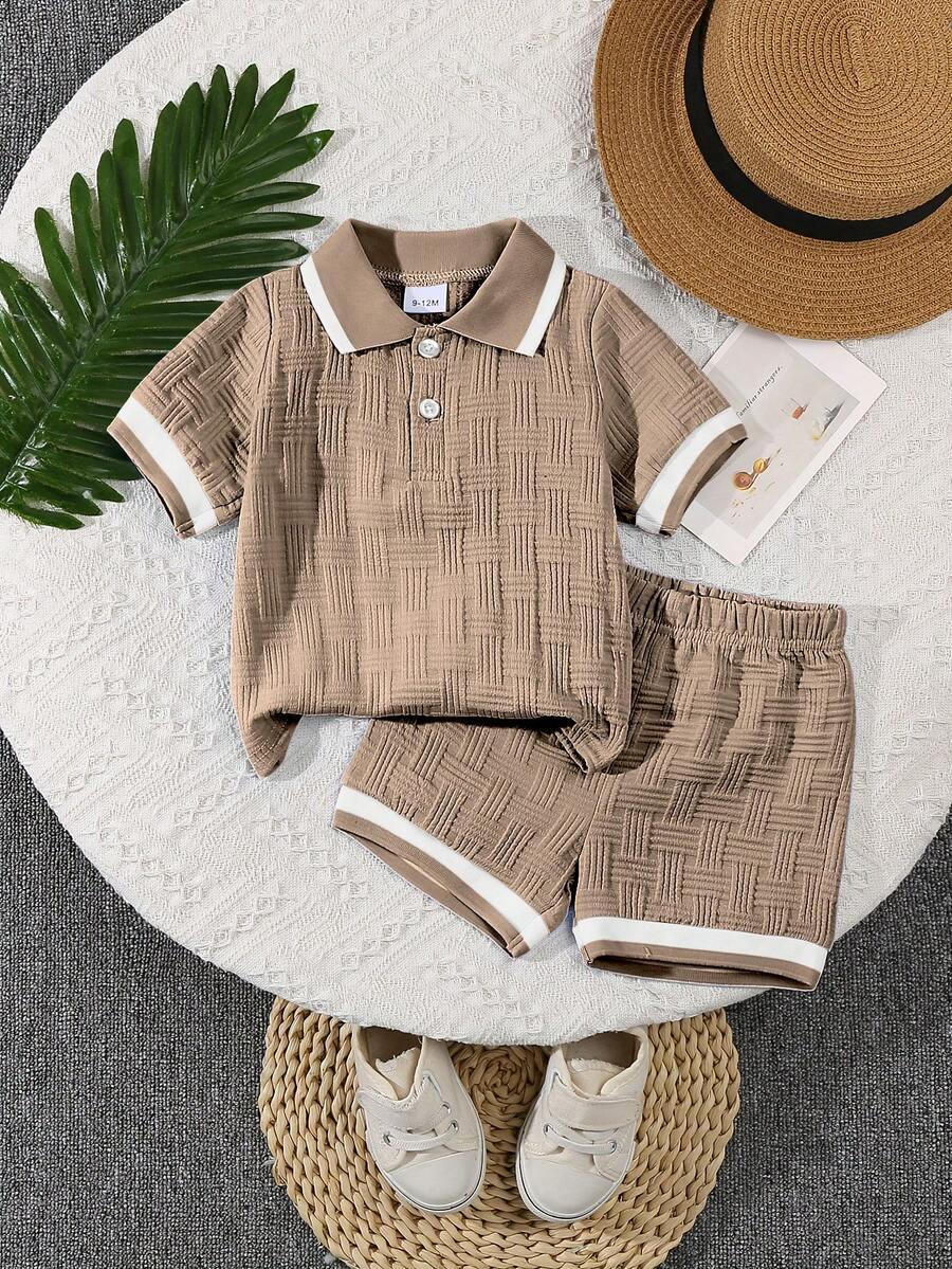 KOMPLET SPODENKI KOSZULKA POLO 