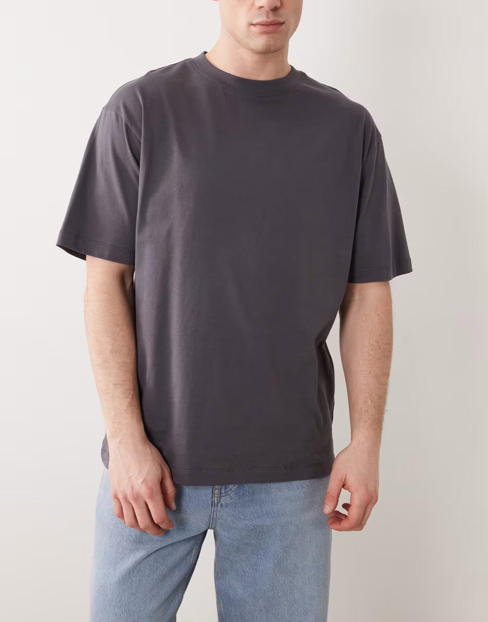t-shiry okrągły dekolt krótki rękaw 2-pack